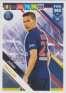Adrenalyn XL FIFA 365 2019 - 096  Julian Draxler (Paris Saint Germain) Team Mate