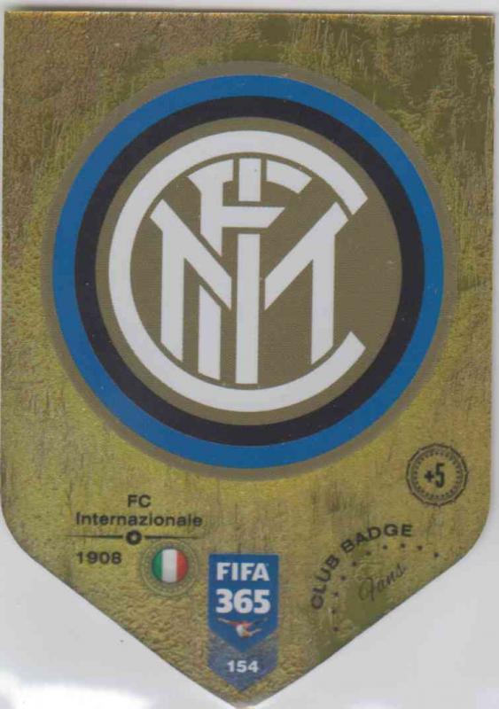 Adrenalyn XL FIFA 365 2019 - 154  Club Badge (FC Internazionale) Club Badge