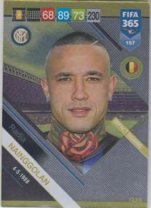 Adrenalyn XL FIFA 365 2019 - 157  Radja Nainggolan (FC Internazionale) Impact Signing