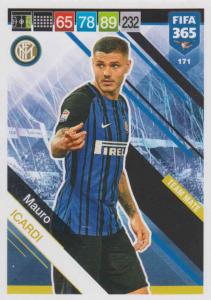 Adrenalyn XL FIFA 365 2019 - 171  Mauro Icardi (FC Internazionale) Team Mate