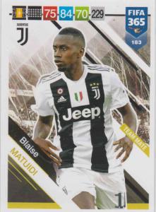 Adrenalyn XL FIFA 365 2019 - 183  Blaise Matuidi (Juventus) Team Mate
