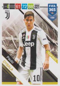 Adrenalyn XL FIFA 365 2019 - 189  Paulo Dybala (Juventus) Team Mate