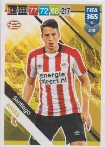 Adrenalyn XL FIFA 365 2019 - 218  Santiago Arias (PSV Eindhoven) Team Mate
