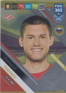Adrenalyn XL FIFA 365 2019 - 248  Aleksandr Tashaev (FC Spartak Moskva) Impact Signing