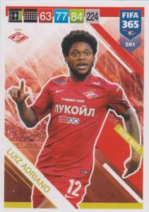 Adrenalyn XL FIFA 365 2019 - 261  Luiz Adriano (FC Spartak Moskva) Team Mate