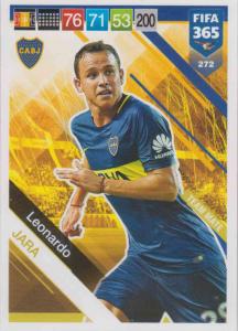 Adrenalyn XL FIFA 365 2019 - 272  Leonardo Jara (Boca Juniors) Team Mate