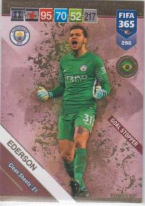 Adrenalyn XL FIFA 365 2019 - 298  Ederson (Manchester City FC) Goal Stopper