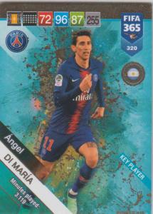 Adrenalyn XL FIFA 365 2019 - 320  Ángel Di María (Paris Saint Germain) Key Players