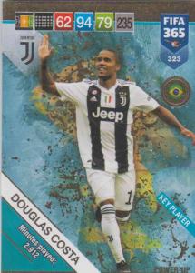 Adrenalyn XL FIFA 365 2019 - 323  Douglas Costa (Juventus) Key Players