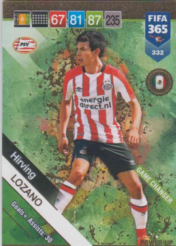 Adrenalyn XL FIFA 365 2019 - 332  Hirving Lozano (PSV Eindhoven) Game Changers