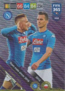Adrenalyn XL FIFA 365 2019 - 350  Piotr Zieliński / Arkadiusz Milik (SSC Napoli) Club & Country