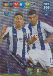 Adrenalyn XL FIFA 365 2019 - 351  Héctor Herrera / Jesus Corona (FC Porto) Club & Country