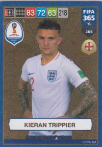 Adrenalyn XL FIFA 365 2019 - 366  Kieran Trippier (England) FIFA World Cup Heroes