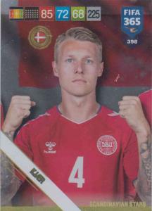 Adrenalyn XL FIFA 365 2019 - 398  Simon Kjær (Denmark) Scandinavian Stars