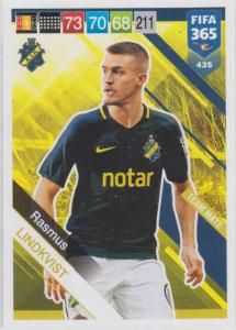 Adrenalyn XL FIFA 365 2019 - 435  Rasmus Lindkvist (AIK) Team Mate