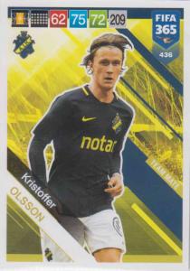 Adrenalyn XL FIFA 365 2019 - 436  Kristoffer Olsson (AIK) Team Mate