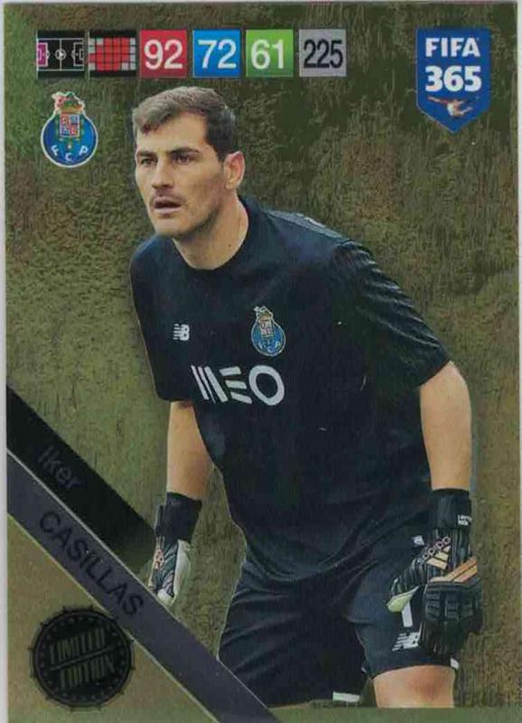 Adrenalyn XL FIFA 365 2019 - Iker Casillas (FC Porto) Limited Edition