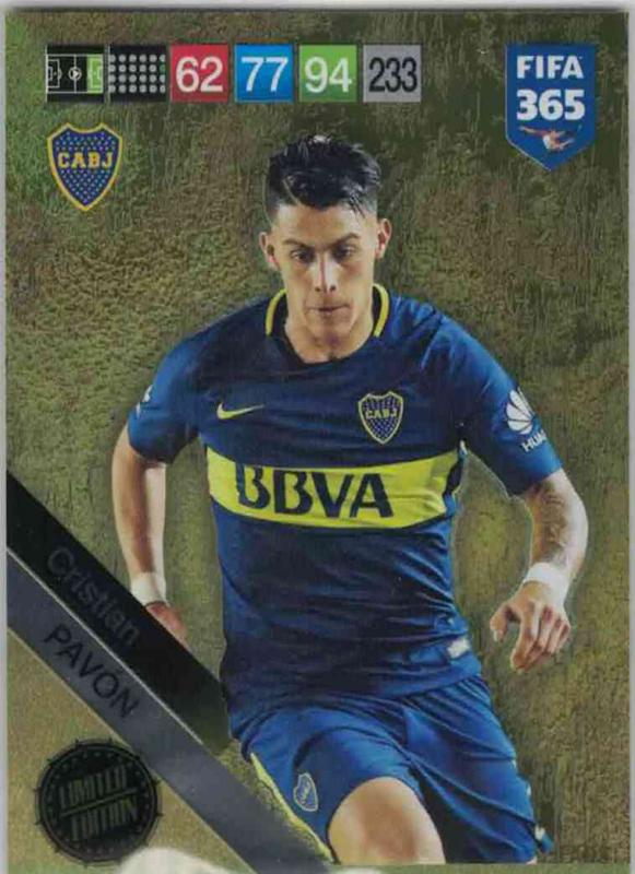 Adrenalyn XL FIFA 365 2019 - Cristian Pavón (Boca Juniors) Limited Edition