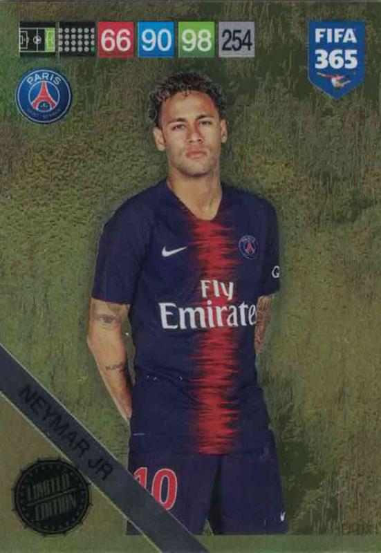 Adrenalyn XL FIFA 365 2019 - Neymar Jr (Paris SG) Limited Edition