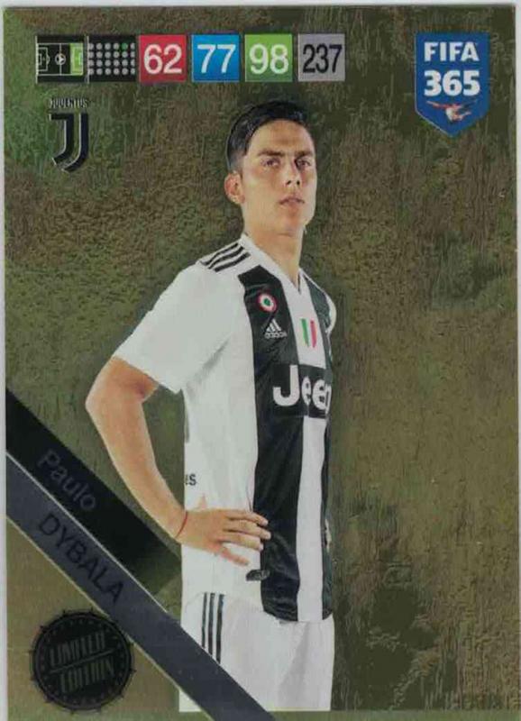 Adrenalyn XL FIFA 365 2019 - Paulo Dybala (Juventus) Limited Edition