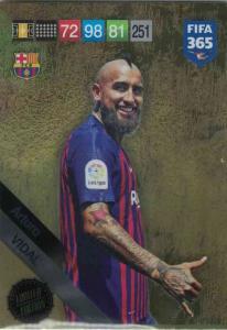 Adrenalyn XL FIFA 365 2019 - Arturo Vidal (FC Barcelona) Limited Edition