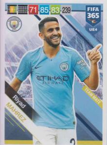 Adrenalyn XL FIFA 365 2019 UPDATE #004 Riyad Mahrez (Manchester City FC)  Team Mate