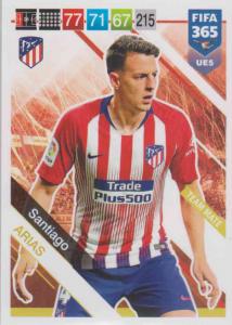 Adrenalyn XL FIFA 365 2019 UPDATE #005 Santiago Aria (Atlético de Madrid)  Team Mate