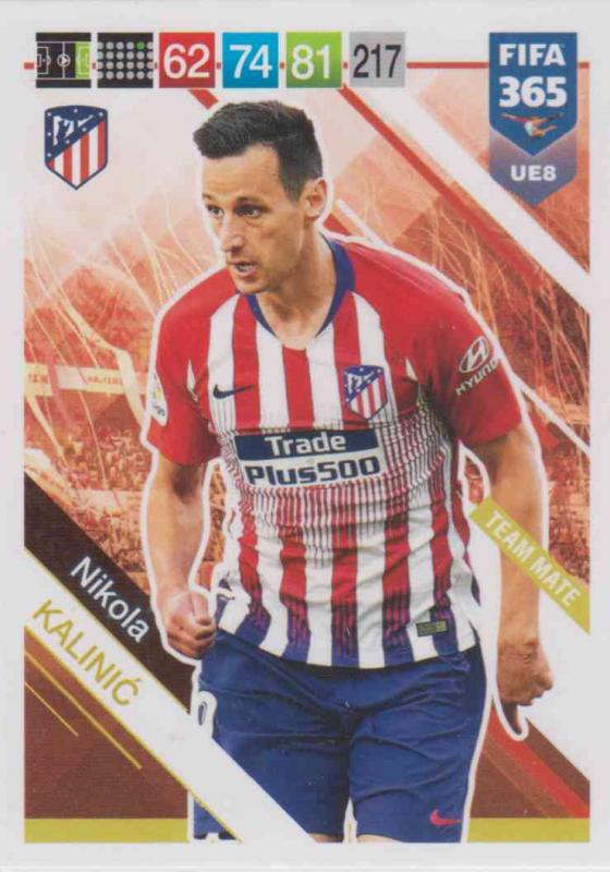 Adrenalyn XL FIFA 365 2019 UPDATE #008 Nikola Kalinić (Atlético de Madrid)  Team Mate