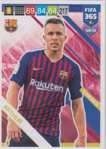 Adrenalyn XL FIFA 365 2019 UPDATE #010 Arthur (FC Barcelona)  Team Mate
