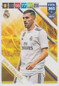 Adrenalyn XL FIFA 365 2019 UPDATE #015 Dani Ceballos (Real Madrid CF)  Team Mate