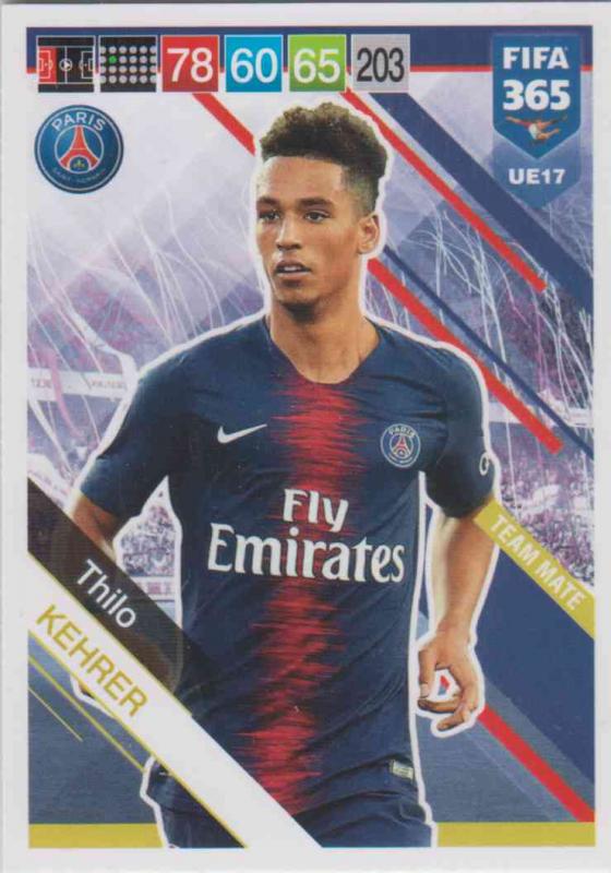 Adrenalyn XL FIFA 365 2019 UPDATE #017 Thilo Kehrer (Paris Saint-Germain)  Team Mate