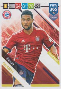 Adrenalyn XL FIFA 365 2019 UPDATE #024 Serge Gnabry (FC Bayern München)  Team Mate