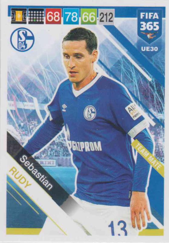 Adrenalyn XL FIFA 365 2019 UPDATE #030 Sebastian Rudy (FC Schalke 04)  Team Mate