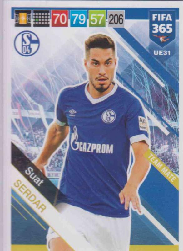 Adrenalyn XL FIFA 365 2019 UPDATE #031 Suat Serdar (FC Schalke 04)  Team Mate