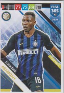 Adrenalyn XL FIFA 365 2019 UPDATE #034 Kwadwo Asamoah (FC Internazionale)  Team Mate