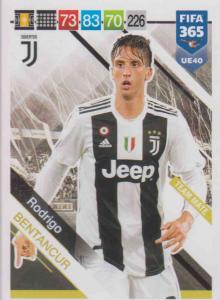 Adrenalyn XL FIFA 365 2019 UPDATE #040 Rodrigo Bentancur (Juventus)  Team Mate