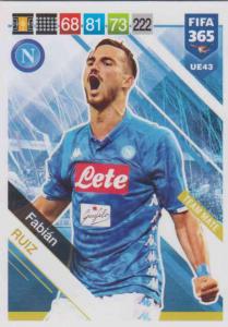 Adrenalyn XL FIFA 365 2019 UPDATE #043 Fabián Ruíz (SSC Napoli)  Team Mate