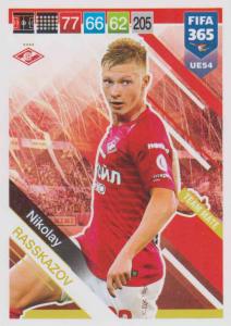 Adrenalyn XL FIFA 365 2019 UPDATE #054 Nikolay Rasskazov (FC Spartak Moskva)  Team Mate