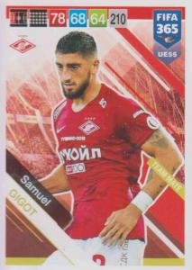 Adrenalyn XL FIFA 365 2019 UPDATE #055 Samuel Gigot (FC Spartak Moskva)  Team Mate