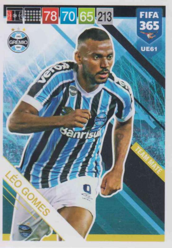 Adrenalyn XL FIFA 365 2019 UPDATE #061 Léo Gomes (Grêmio)  Team Mate