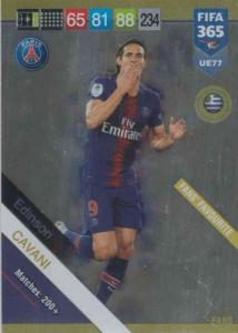 Adrenalyn XL FIFA 365 2019 UPDATE #077 Edinson Cavani (Paris Saint-Germain)  Fans' Favourites