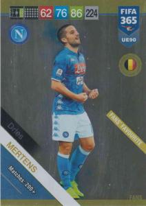 Adrenalyn XL FIFA 365 2019 UPDATE #090 Dries Mertens (SSC Napoli)  Fans' Favourites