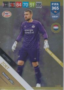 Adrenalyn XL FIFA 365 2019 UPDATE #091 Jeroen Zoet (PSV Eindhoven)  Fans' Favourites