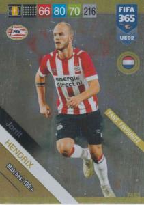 Adrenalyn XL FIFA 365 2019 UPDATE #092 Jorrit Hendrix (PSV Eindhoven)  Fans' Favourites