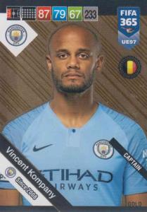 Adrenalyn XL FIFA 365 2019 UPDATE #097 Vincent Kompany (Manchester City FC)  Captains