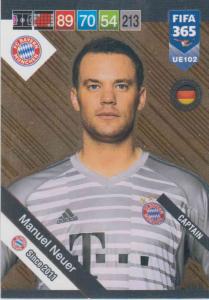 Adrenalyn XL FIFA 365 2019 UPDATE #102 Manuel Neuer (FC Bayern München)  Captains