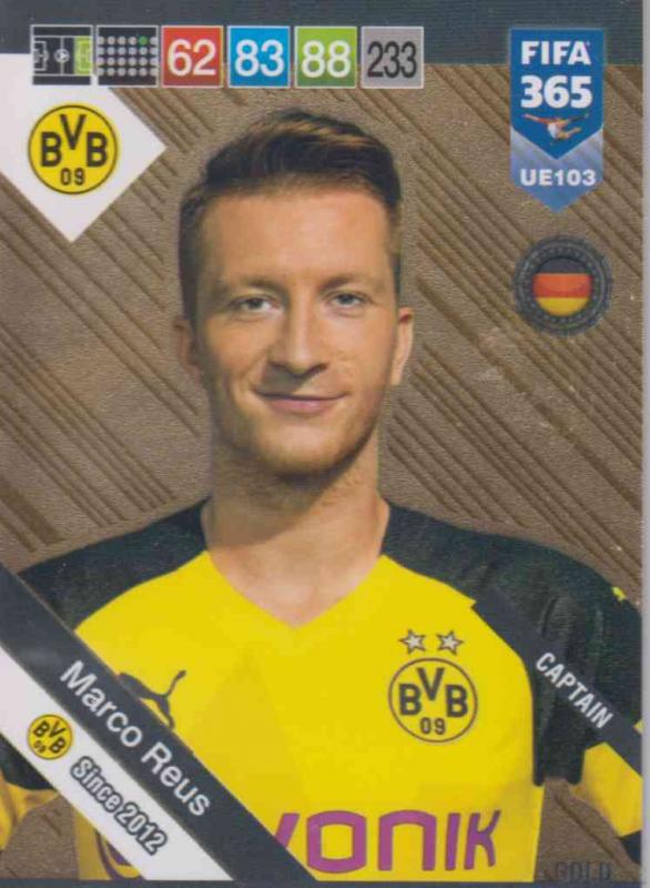 Adrenalyn XL FIFA 365 2019 UPDATE #103 Marco Reus (Borussia Dortmund)  Captains