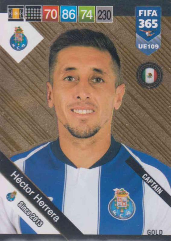 Adrenalyn XL FIFA 365 2019 UPDATE #109 Héctor Herrera (FC Porto)  Captains