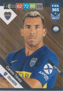 Adrenalyn XL FIFA 365 2019 UPDATE #111 Carlos Tévez (Boca Juniors)  Captains