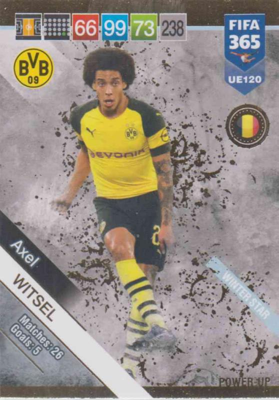 Adrenalyn XL FIFA 365 2019 UPDATE #120 Axel Witsel (Borussia Dortmund)  Winter Stars